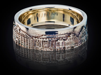 City Jewels Haarlem | zilveren ring small