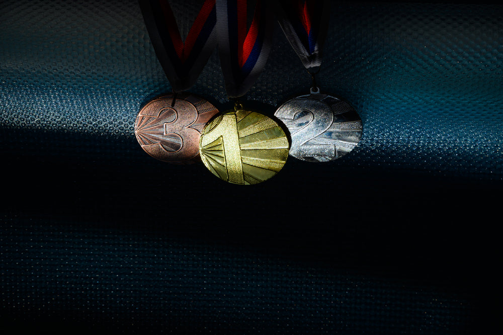 Olympische Spelen | 14 karaat geelgouden olympisch collier klein